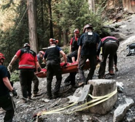 Rescue Team on mountain