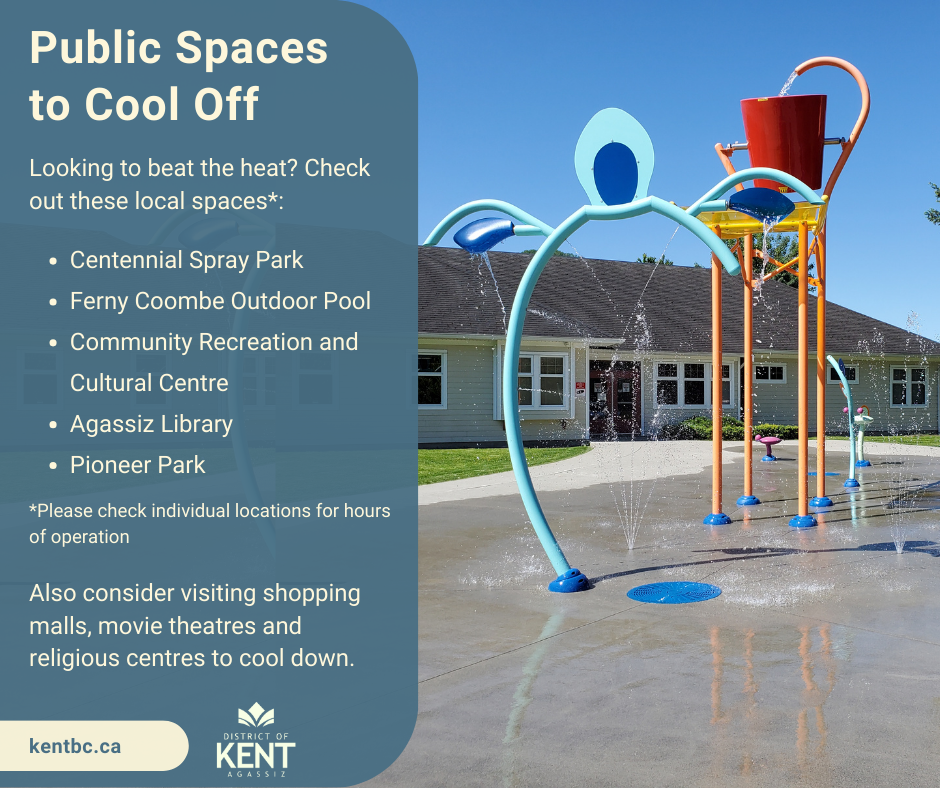 Public Spaces to Cool Off