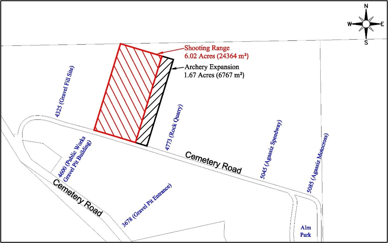 Map of 4665 and 4773 Cemetery Road 