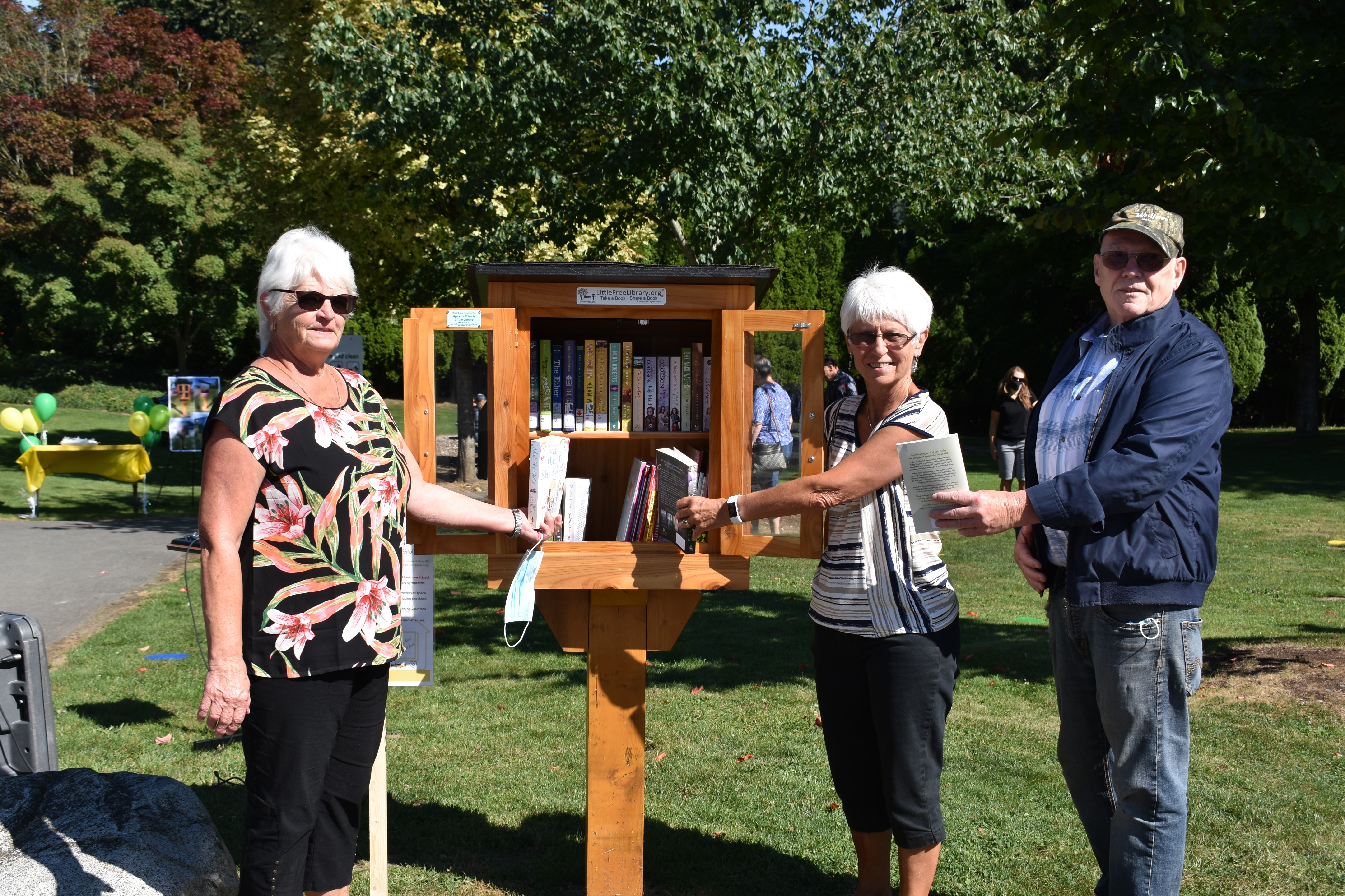 Mayor Pranger, Elinor Bell, Sam Nelson