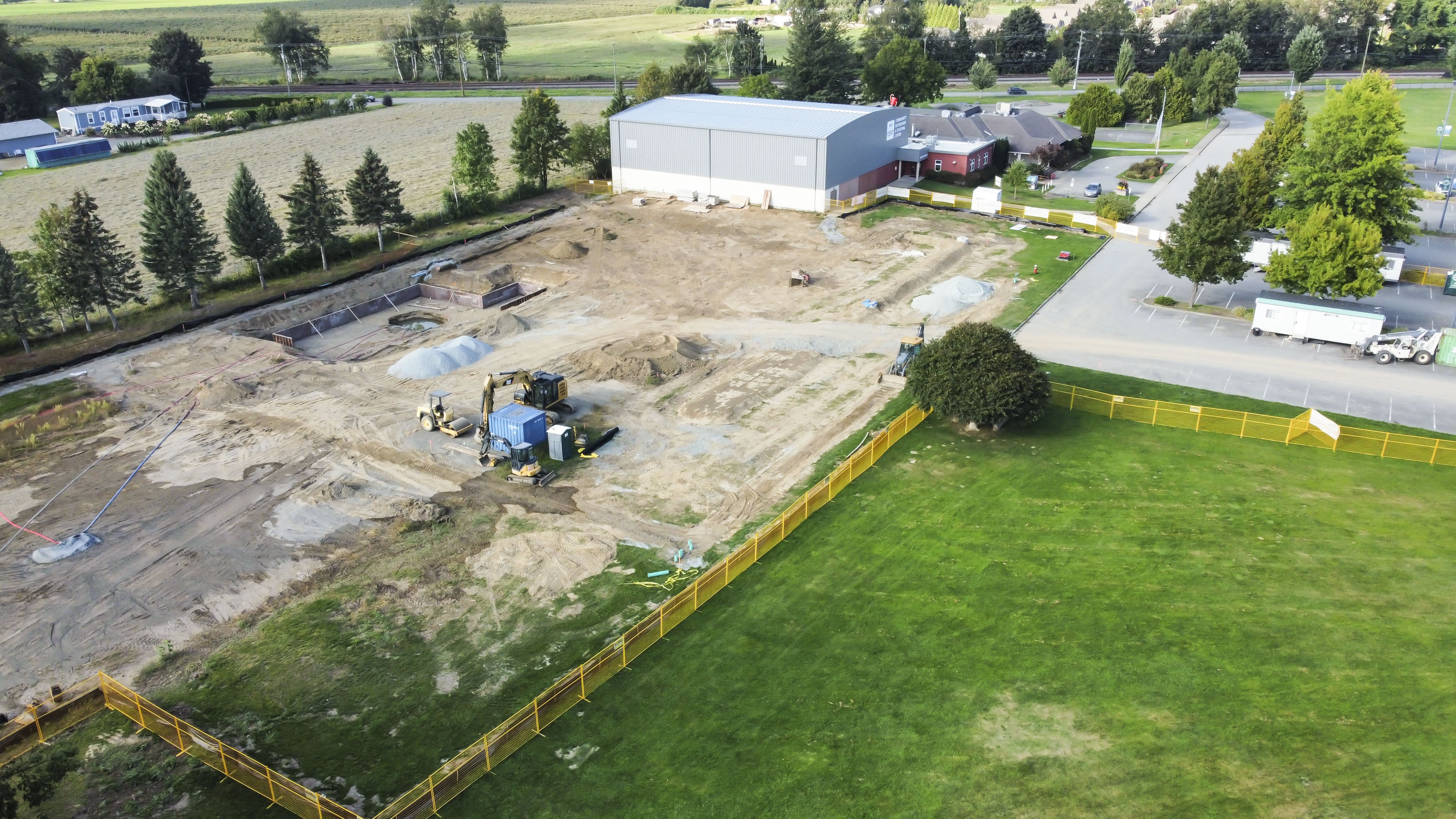 Photo of LRRAC Construction on September 3, 2024 